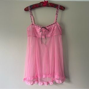 Victoria’s Secret Babydoll sheer top